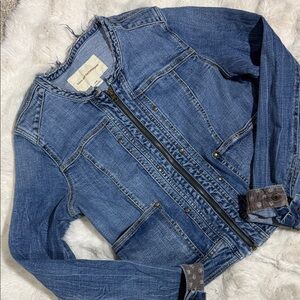 Denim Jacket Pilcro and the Letterpress